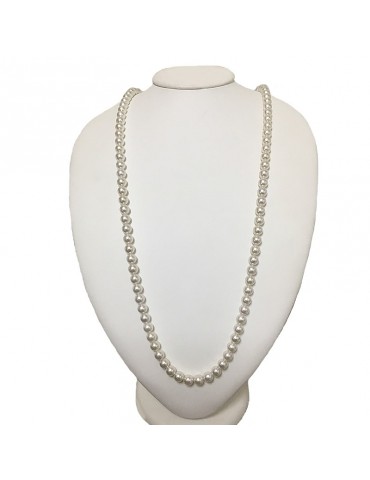 Coscia Pearl String Necklace - Australian South Seas - 0