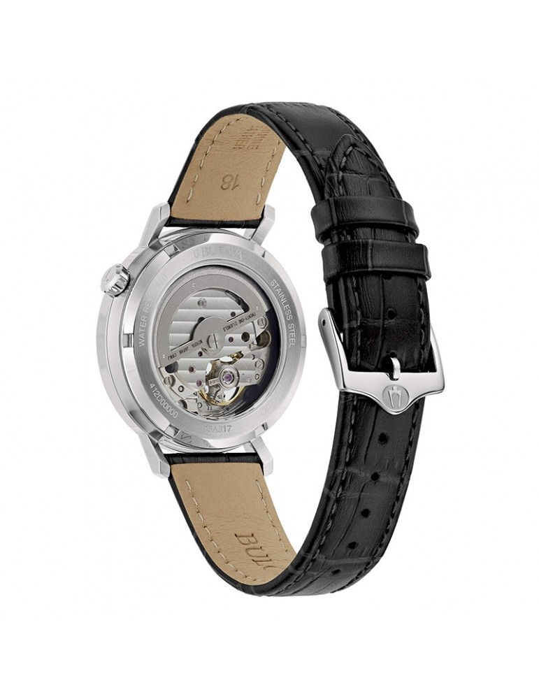 Bulova Men's Watch - Aerojet Mechanical Automatic 38mm Black - 0