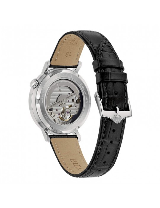 Orologio Bulova Uomo - Aerojet Meccanico Automatico 38mm Nero - 96A317