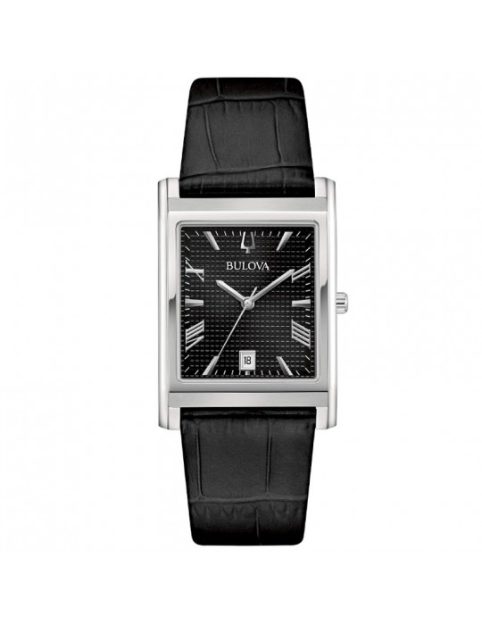 Orologio Bulova - Classic Rectangle Quarzo 29mm Nero - 96B445