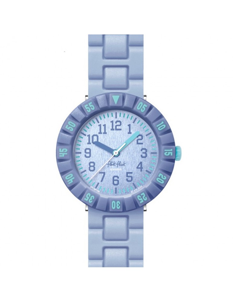Flik Flak Watch - Denimology - Only Time - 37mm - Blue - ZFCSP128