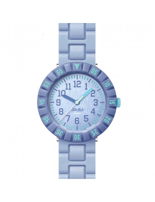 Orologio Flik Flak - Denimology - Solo Tempo - 37mm - Blu - ZFCSP128