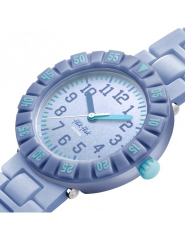 Orologio Flik Flak - Denimology - Solo Tempo - 37mm - Blu - ZFCSP128 2