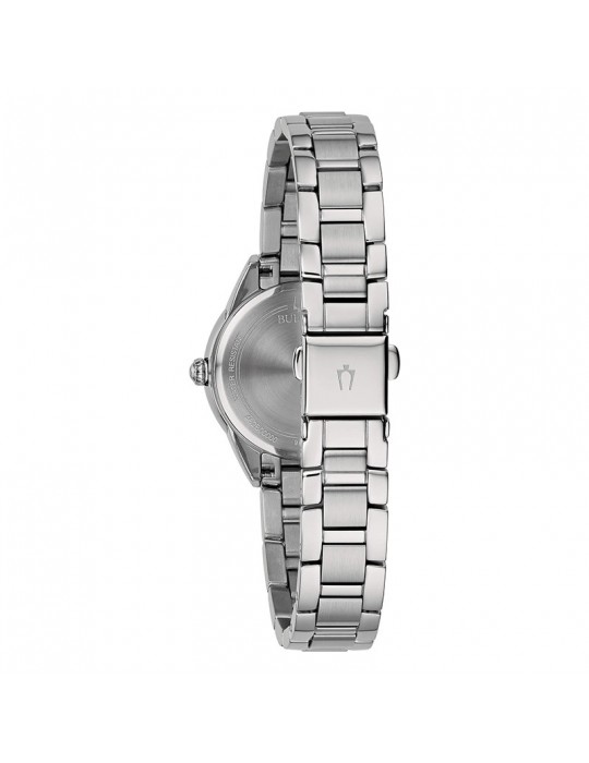Bulova Women's Watch - Sutton Lady Petite Quartz 28mm Lavender with Diamonds - 0