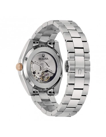 Bulova Men's Watch - Surveyor Mechanical Automatic 39mm Red Rose Gold - 0 2