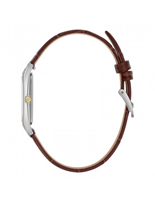 Orologio Bulova - Classic Rectangle Quarzo 29mm Argento Gold - 98B430