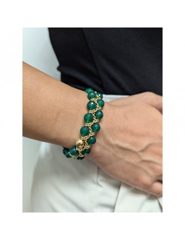 Giadan Bracelet - Must - Green Agate Spheres - GIADAN15 2