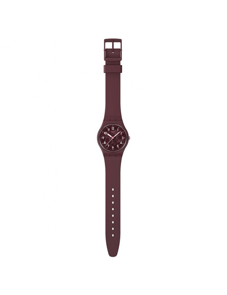 Orologio Swatch-Essentials-Thru the Crown Glass-34mm-Bordeaux-SO28R115