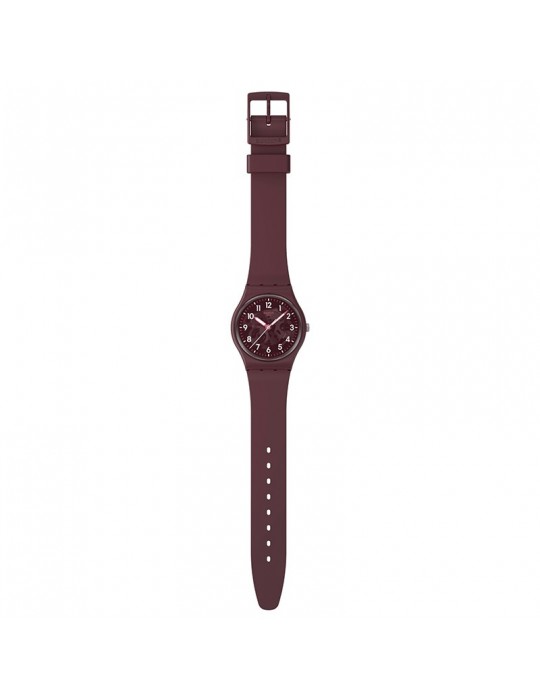 Orologio Swatch-Essentials-Thru the Crown Glass-34mm-Bordeaux-SO28R115