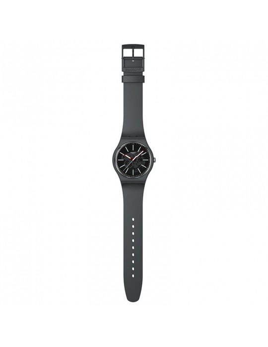 Orologio Swatch - Coblestone Street - 41mm - Grigio Scuro - SO29A101