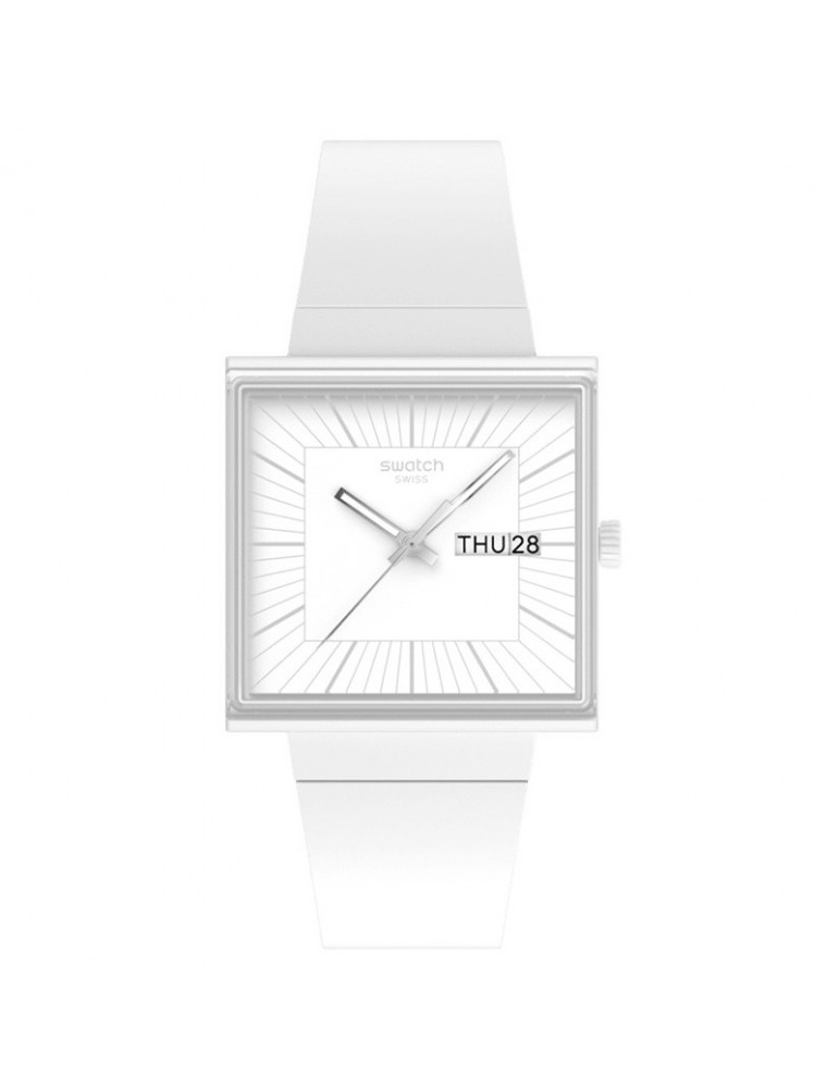 Swatch Watch - What If... Allwhite - 42mm - White - SO34W700
