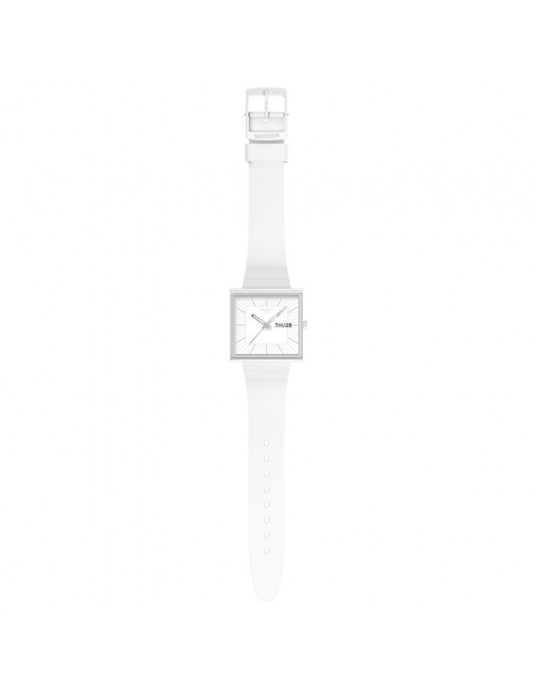 Orologio Swatch - What If... Allwhite - 42mm - Bianco - SO34W700