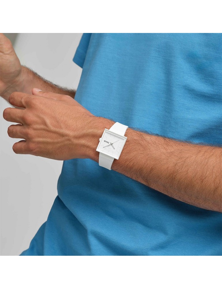 Orologio Swatch - What If... Allwhite - 42mm - Bianco - SO34W700