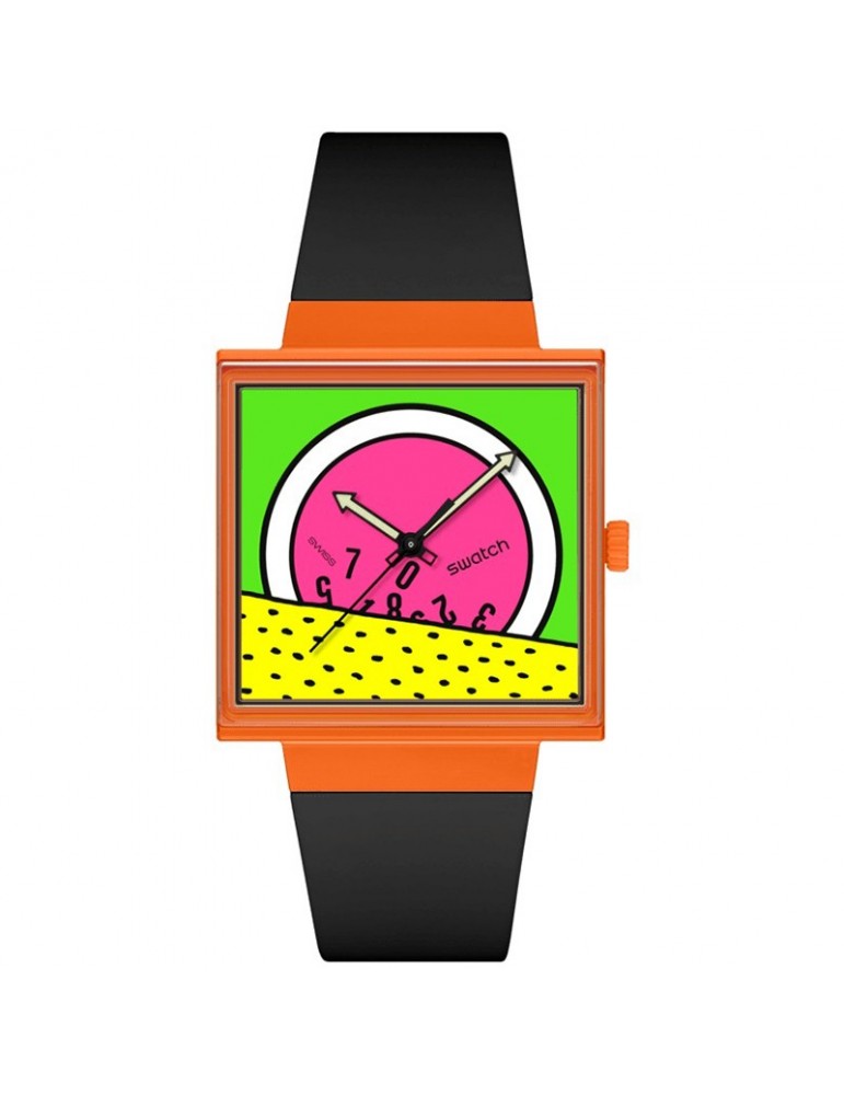 Swatch Watch - Break Time - Black - 42mm - Multicolor - SO34Z101