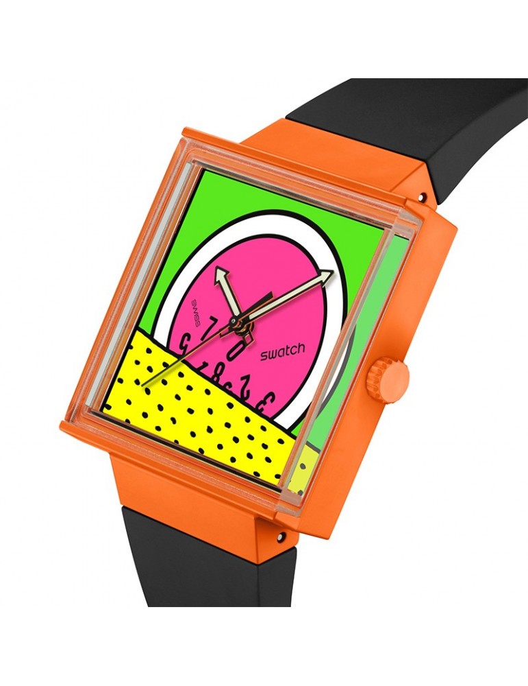Swatch Watch - Break Time - Black - 42mm - Multicolor - SO34Z101