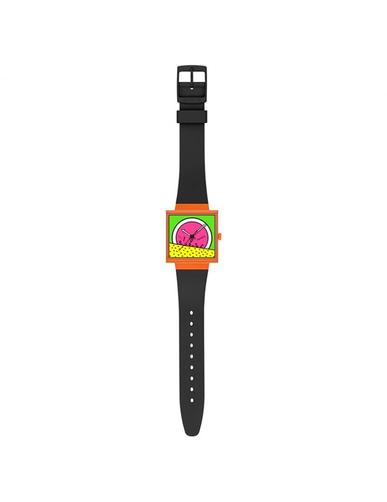 Swatch Watch - Break Time - Black - 42mm - Multicolor - SO34Z101