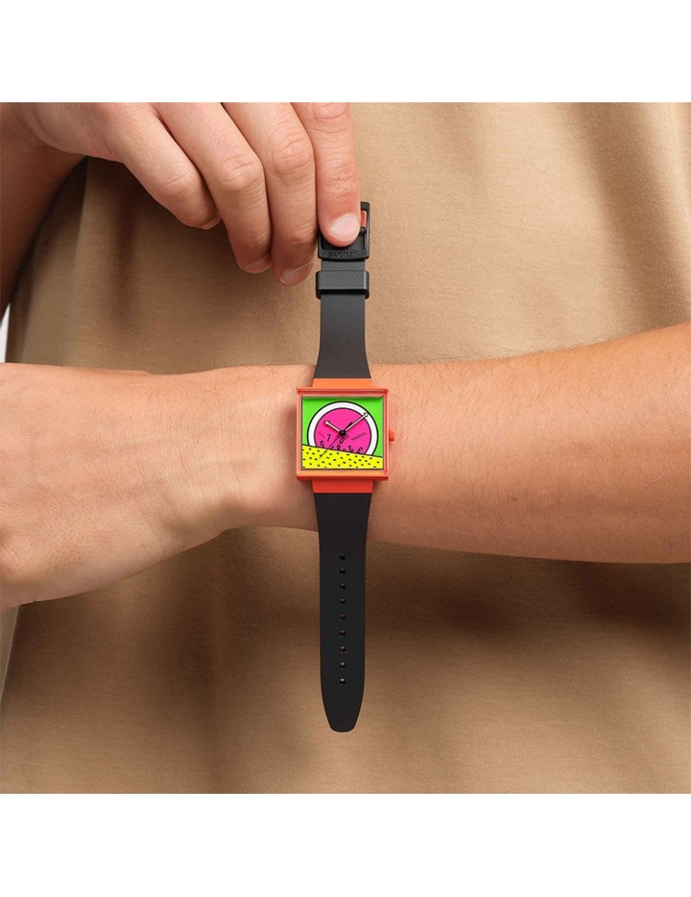 Swatch Watch - Break Time - Black - 42mm - Multicolor - SO34Z101