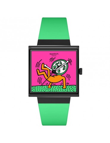 Swatch Watch - Breaks Off - Green - 42mm - Multicolor - SO34Z102