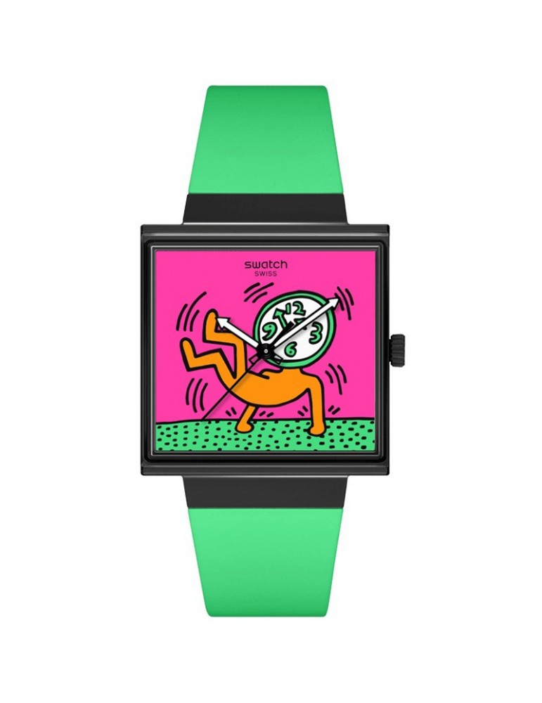Swatch Watch - Breaks Off - Green - 42mm - Multicolor - SO34Z102
