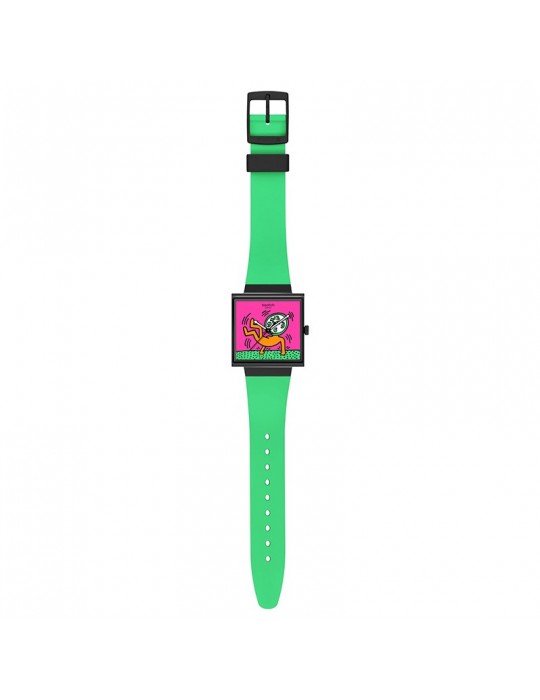Orologio Swatch - Breaks Off - Verde - 42mm - Multicolore - SO34Z102