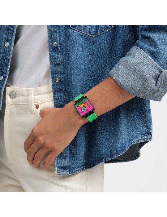 Orologio Swatch - Breaks Off - Verde - 42mm - Multicolore - SO34Z102