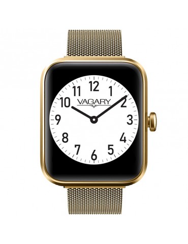 Vagary Smartwatch - X02A - Milano Jersey - 34mm - Gold - X02A-008VY
