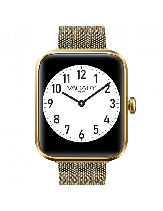 Vagary Smartwatch - X02A - Milano Jersey - 34mm - Gold - X02A-008VY