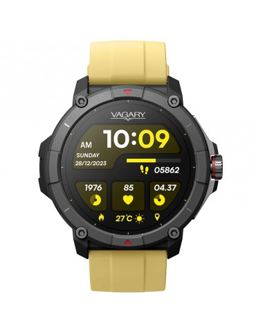 Vagary Smartwatch - X04A - Multifunction - 51mm - Yellow - X04A-003VY