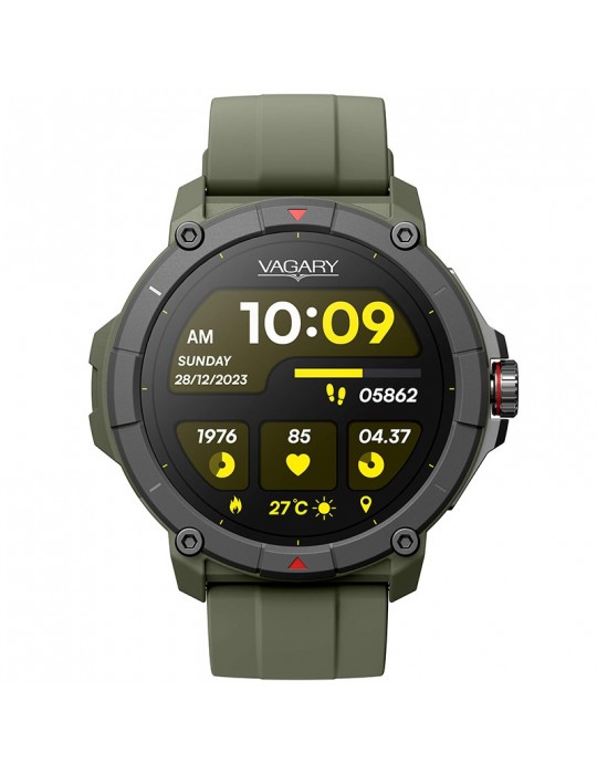 Smartwatch Vagary - X04A - Multifunzione - 51mm - Verde - X04A-004VY