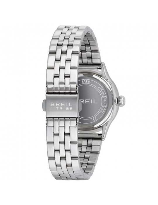 Orologio Breil Tribe - Classy - Tempo e Data-Silver-32mm-Bianco-EW0495