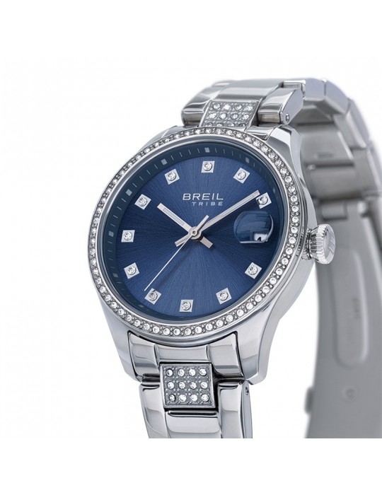 Breil Watch - Classic Elegance - Silver - 32mm - Blue - EW0723
