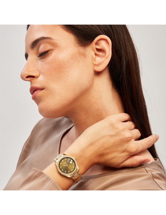 Orologio Breil - Classic Elegance - Gold - 32mm - Verde - EW0724