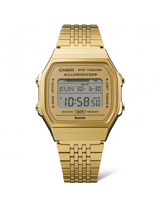 Casio Watch - Vintage - Digital -38mm-Gold-Bluetooth-ABL100WEG9AEF