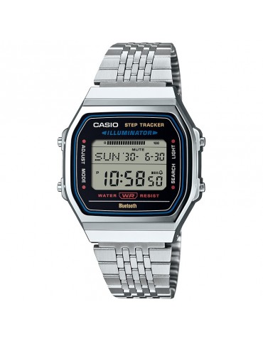 Casio Watch - Vintage - Digital-38mm-Silver-Bluetooth-ABL100WE1AEF