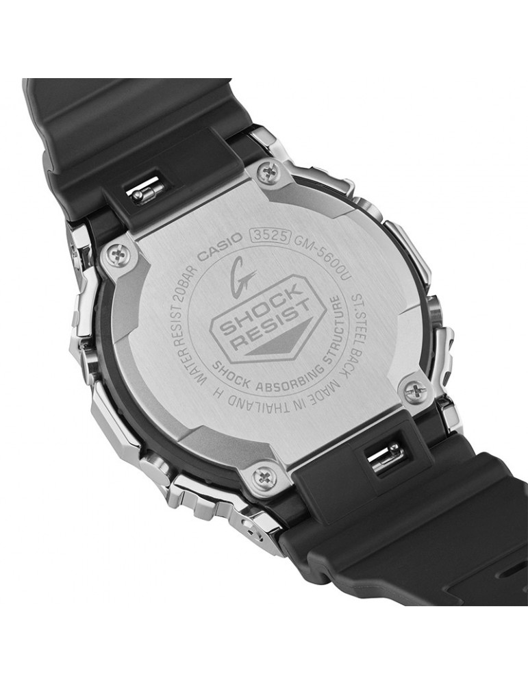 Orologio Casio - G-Shock - Digitale-Multifunzione-43mm-Nero-GM5600U1ER