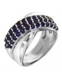 Picca Woman Ring - in White Gold Sapphire - 0