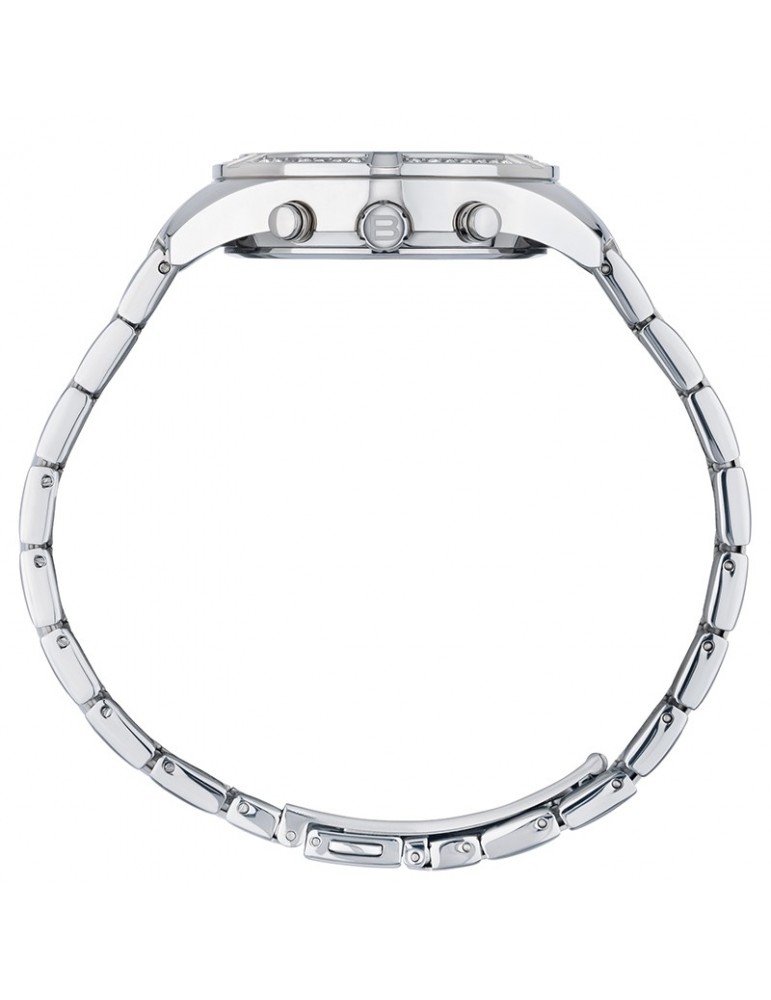 Orologio Breil Tribe - C'est Chic-Azzurro-36mm-Silver-Cristalli-EW0725