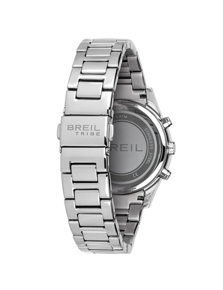 Orologio Breil Tribe - C'est Chic-Azzurro-36mm-Silver-Cristalli-EW0725