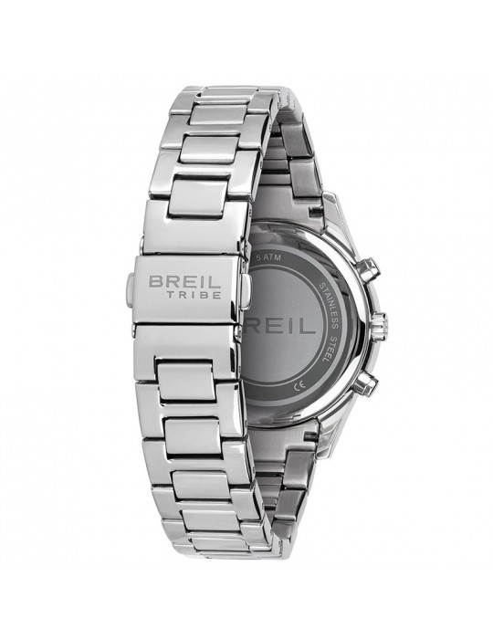 Orologio Breil Tribe - C'est Chic-Azzurro-36mm-Silver-Cristalli-EW0725