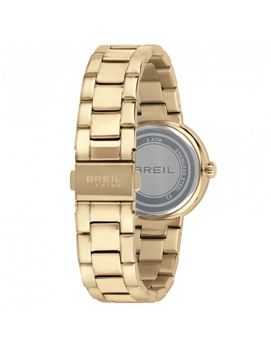 Breil Tribe Watch - Dance Floor - Red -32mm-Gold-Crystals-EW0727