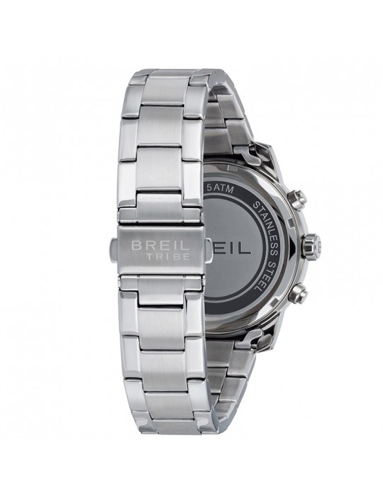 Orologio Breil Tribe-Caliber-Cronografo-Silver-43mm-Blu e Nero-EW0728