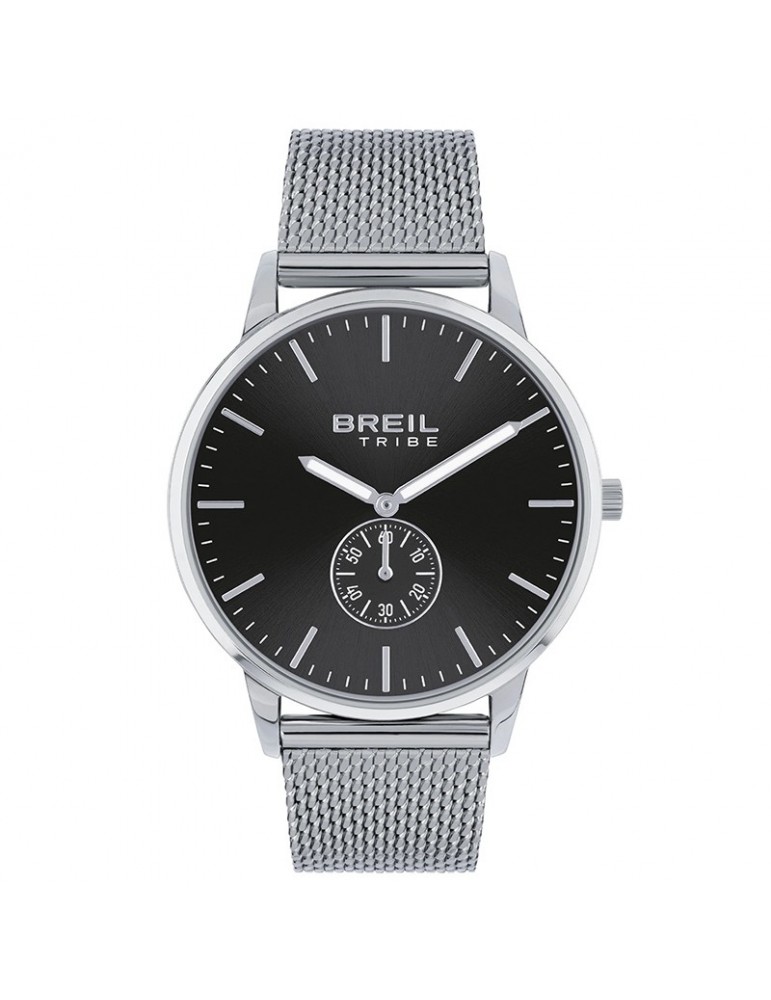 Breil Tribe Watch - Avery - Silver - 41mm - Black - EW0730