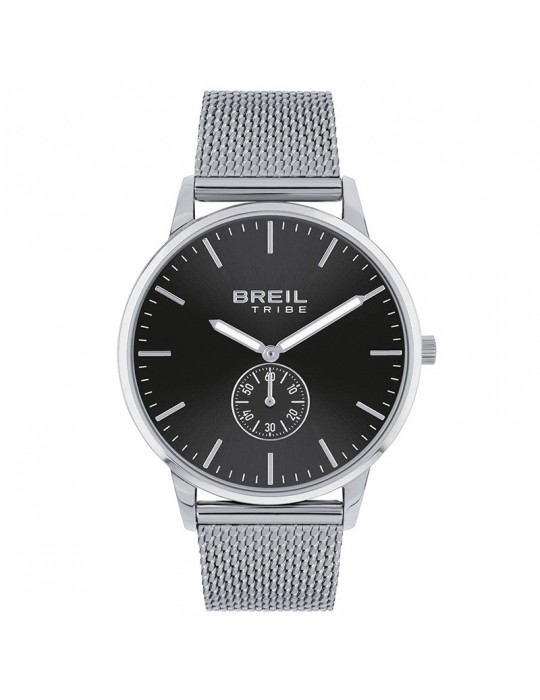 Orologio Breil Tribe - Avery - Silver - 41mm - Nero - EW0730