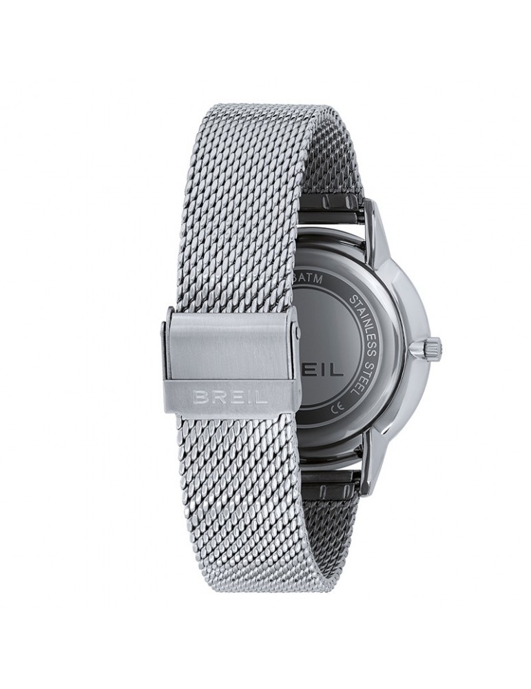 Breil Tribe Watch - Avery - Silver - 41mm - Black - EW0730