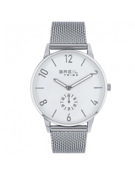 Breil Tribe Watch - Avery - Silver - 41mm - White - EW0732