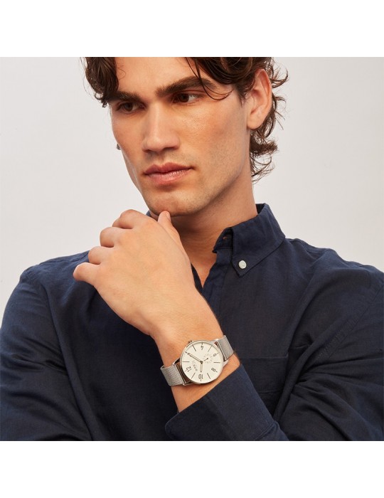 Breil Tribe Watch - Avery - Silver - 41mm - White - EW0732