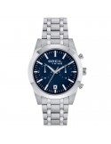 Breil Men's Watch - Rank - Chronograph - Silver - 40mm - Blue-EW0735