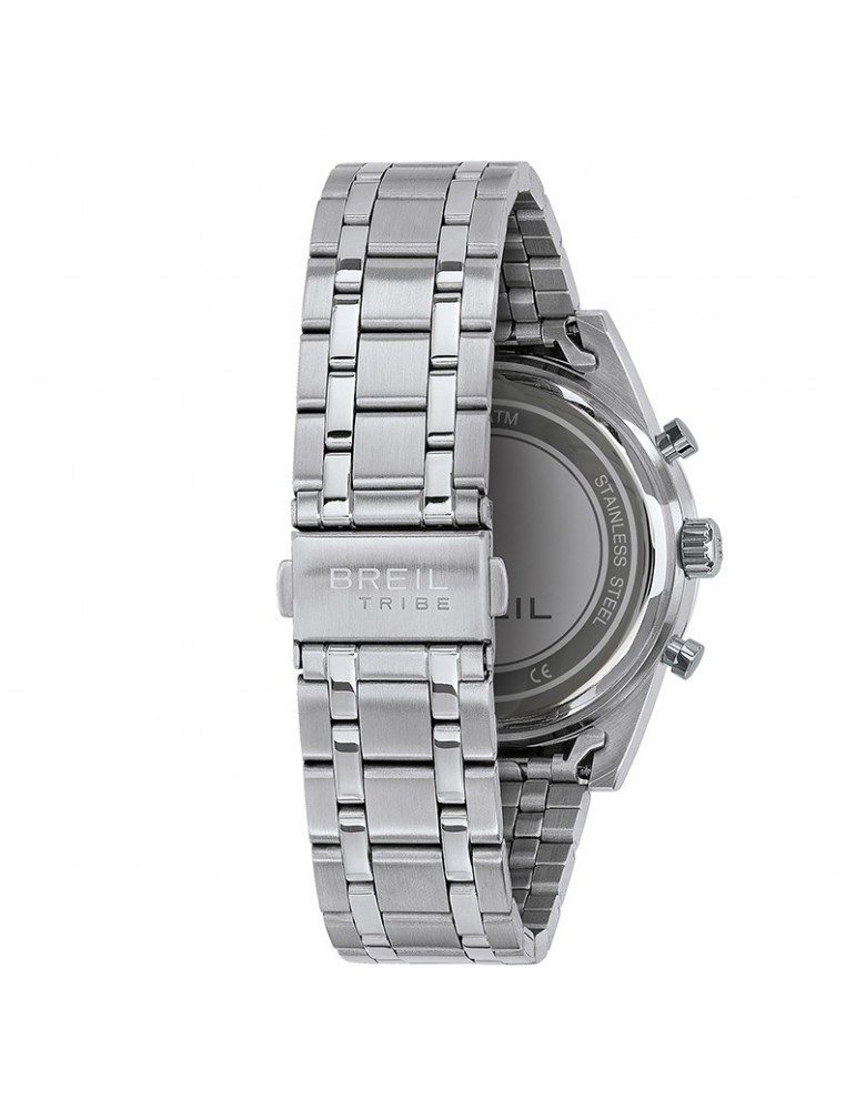 Breil Men's Watch - Rank - Chronograph - Silver - 40mm - Blue-EW0735