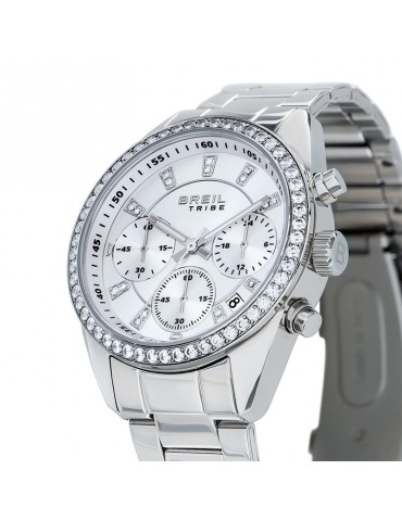 Breil Tribe Watch - Azure - Chronograph-36mm-Silver-Crystals-EW0738 2