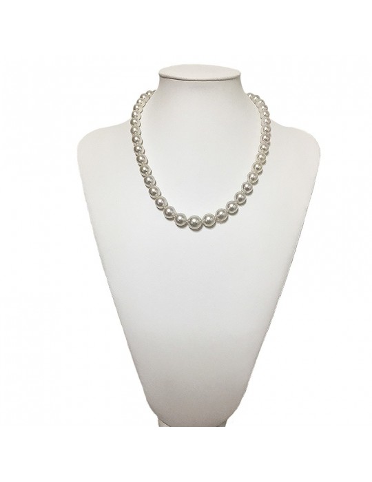 Coscia Pearl String Necklace - Australian South Seas - 0
